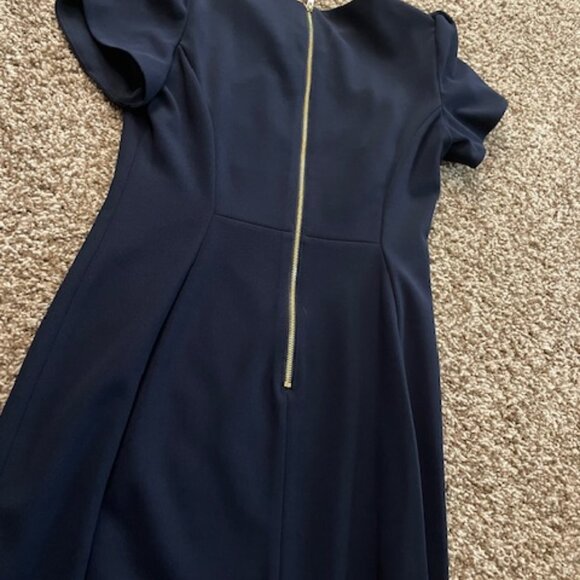 Calvin Klein Navy Dress NWOT - Picture 6 of 6